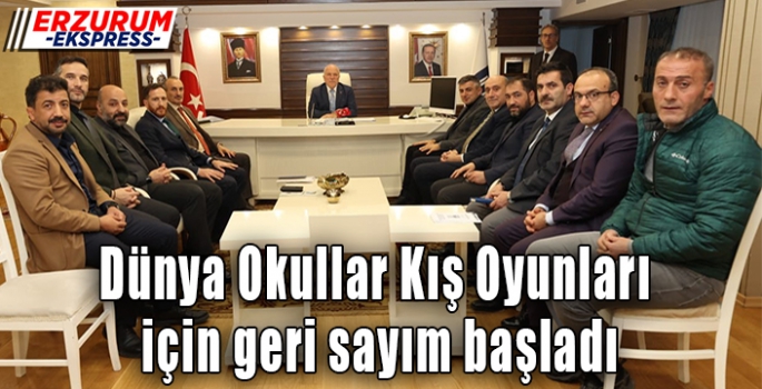 Dünya Okullar Kış Oyunları için geri sayım başladı