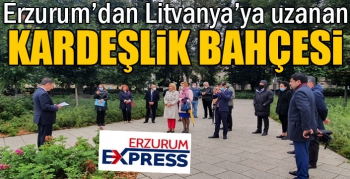 Dünya’ya barışı yayacak ‘Kardeşlik Bahçeleri’nin ilki Litvanya’da açıldı