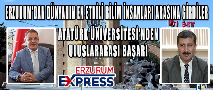 DÜNYANIN EN ETKİLİ BİLİM İNSANLARI ARASINA GİRDİLER