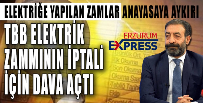 ELEKTRİĞE YAPILAN ZAMLAR ANAYASAYA AYKIRI 