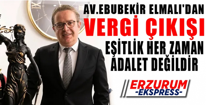 ELMALI'DAN VERGİ ÇIKIŞI