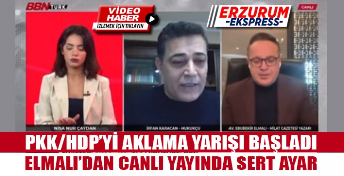 ELMALI PKK/HDP’yi AKLAMA YARIŞI BAŞLADI