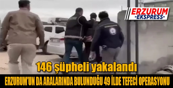 Emniyetten Tefeci operasyonu. 