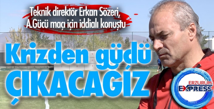 Erkan Sözeri'den iddialı açıklamalar...