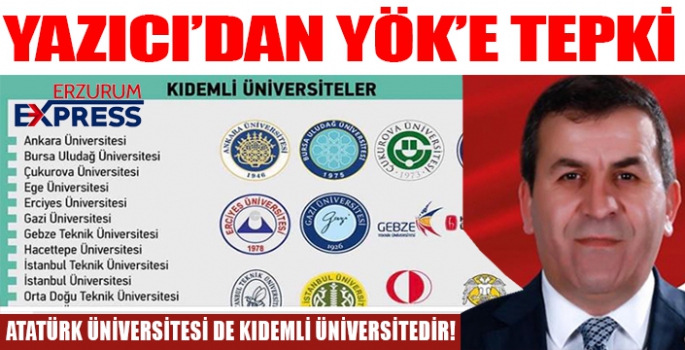 ERZURUM ATATÜRK ÜNİVERSİTESİ DE KIDEMLİ ÜNİVERSİTEDİR.!