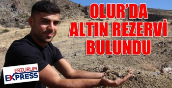 Erzurum’da altın rezervi bulundu