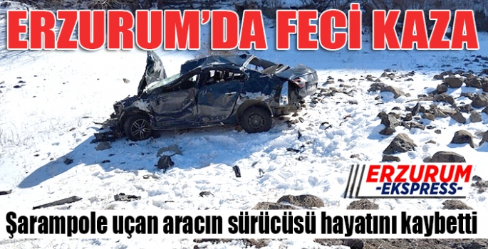 ERZURUM'DA FECİ KAZA 