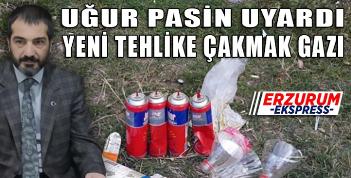 Erzurum'da gençlerde çakmak gazı kullanımı yaygınlaşıyor