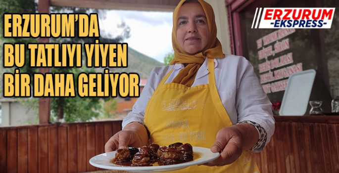 Erzurum'da,Heris tatlısı geleneğini sürdürüyor