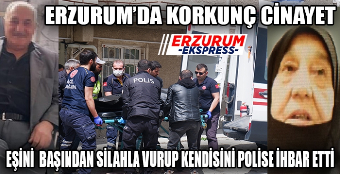 Erzurum’da kadın cinayeti