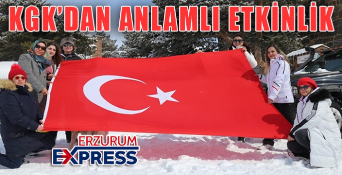 Erzurum KGK’dan anlamlı etkinlik