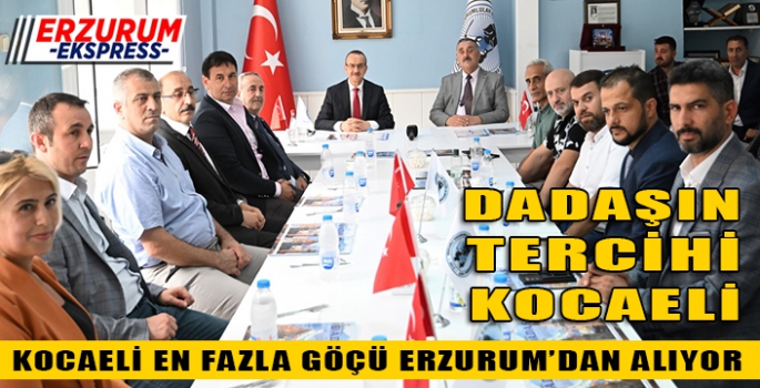 ERZURUMLULAR KACAELİ'YE GÖÇ EDİYOR