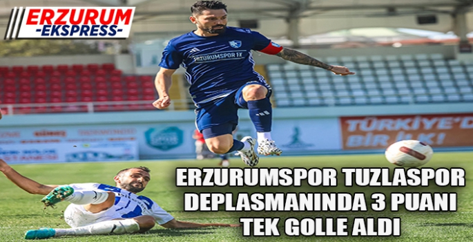 ERZURUMSPOR 3 PUANI TEK GOLLE ALDI