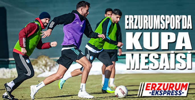 Erzurumspor’da Erzincan mesaisi