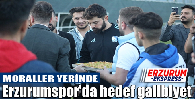 Erzurumspor’da hedef galibiyet