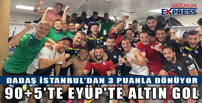 EYÜP'TE ALTIN GOL