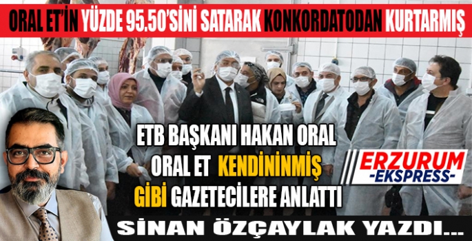 FABRİKA KENDİNİN MİŞ GİBİ CAKA SATTI