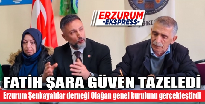 Fatih Şara güven tazeledi. 