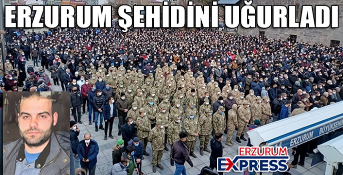 Gara şehidi Jandarma Er Sedat Sorgun son yolculuğuna uğurlandı…