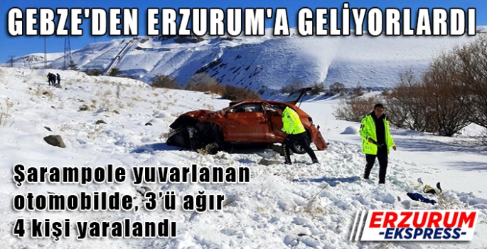 GEBZE'DEN ERZURUM'A GELİYORLARDI