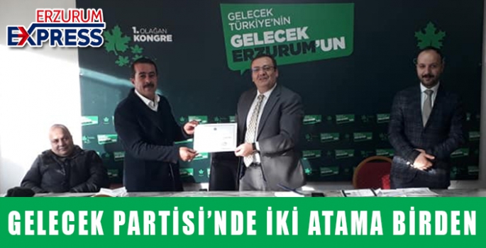 GELECEK PARTİSİ TEŞKİLATLANMAYA HIZ VERDİ