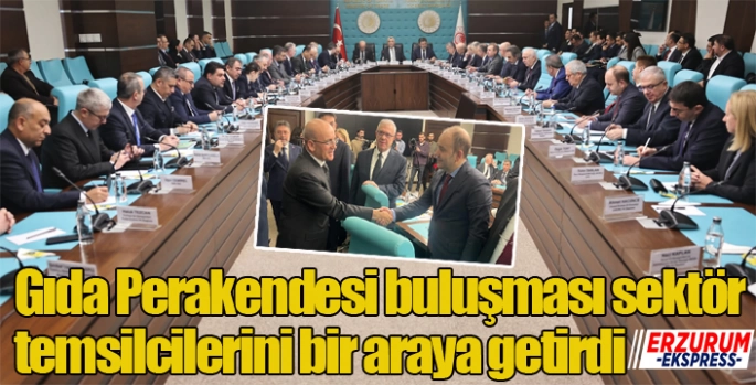 Gıda Komitesi, Ticaret Bakanı Ömer Bolat'ın ev sahipliğinde toplandı