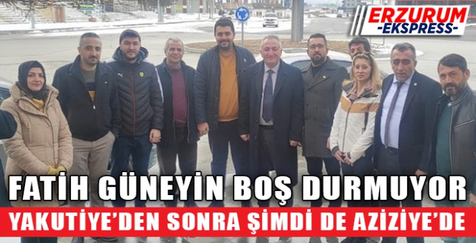 GÜNEYİN BOŞ DURMUYOR