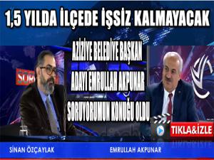 1,5 YILDA İŞSİZLİĞİ ÇÖZECEĞİM