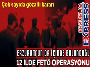 12 ilde FETÖ operasyonu