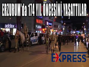 174 yıl öncesini yaşattılar 