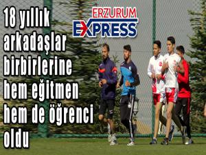 18 yıllık arkadaşlar birbirlerine hem eğitmen hem de öğrenci oldu
