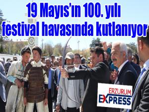 19 Mayısın 100. yılı festival havasında kutlanıyor