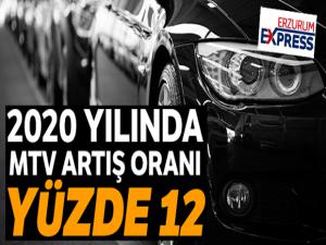 2020 yılı Motorlu Taşıtlar Vergisi artış oranı yüzde 12 oldu