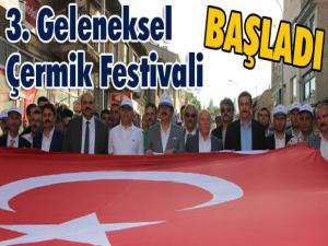 3. Geleneksel Çermik festivali başladı