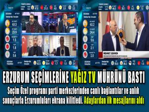 ADAYLAR SEÇİM SONRASI İLK AÇIKLAMAYI YAĞIZ TV'YE YAPTI 