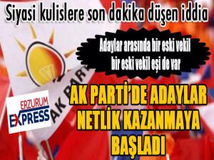 AK Parti adayları kesinleşmeye başladı