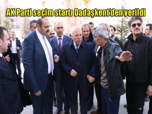 AK Parti'de Seçim startı Dadaşkentden verildi 