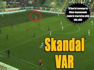 Akhisar'da skandala kurban gitmişiz! Skandal VAR, TFF'den ses YOK!