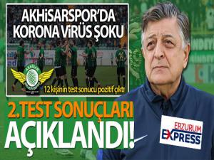 Akhisarspor'da 2.koronavirüs test sonuçları açıklandı