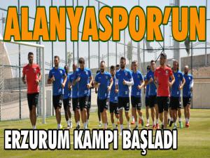 Alanyasporun Erzurum kampı başladı