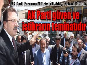 Altınok: AK Parti güven ve istikrarın teminatıdır 
