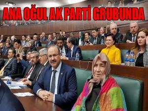 Ana oğul AK Parti grubunda 