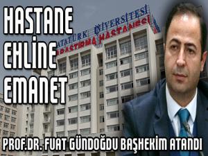 ARAŞTIRMA HASTANESİ EHLİNE EMANET 