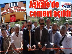 Aşkalede cemevi açıldı 