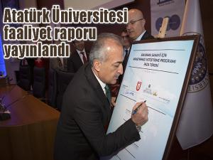 Atatürk Üniversitesi 2017 faaliyet raporu yayınlandı 