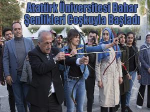 Atatürk Üniversitesi Bahar Şenlikleri Coşkuyla Başladı 
