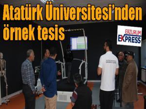 Atatürk Üniversitesinden örnek tesis