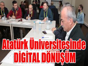 Atatürk Üniversitesinde dijital dönüşüm 