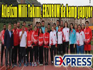 Atletizm Milli Takımı, Erzurumda kamp yapıyor 