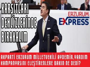 Aydemir'den dayanışma karşıtlarına tepki